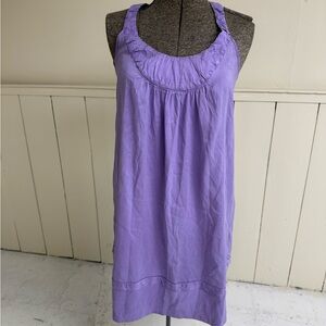 Calypso St. Barth Purple dress Medium silk